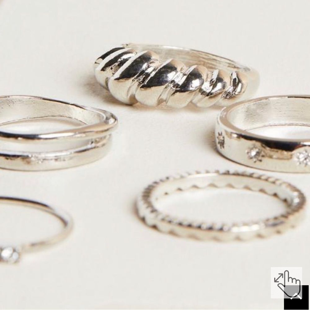 Torrid Celestial Pave Ring Set - Picture 5 of 6